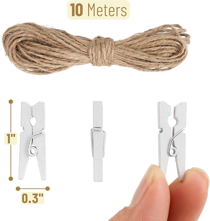 Mr. Pen- Mini Wooden Clothes Pins - Image 3