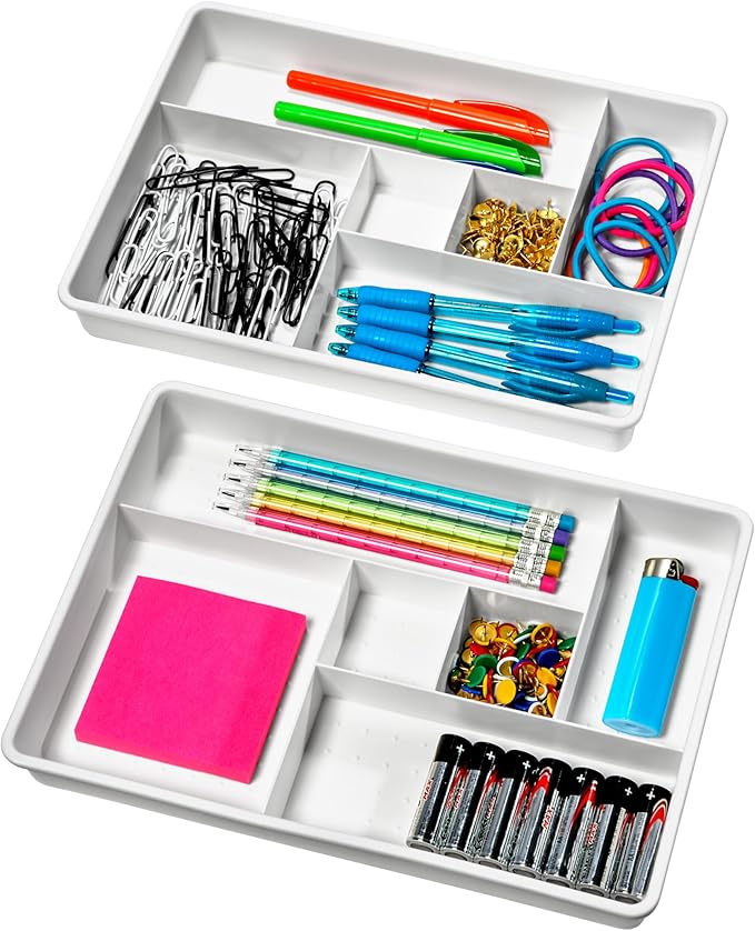 madesmart Classic 2 Piece Drawer Organizer by madesmart%C2%AE