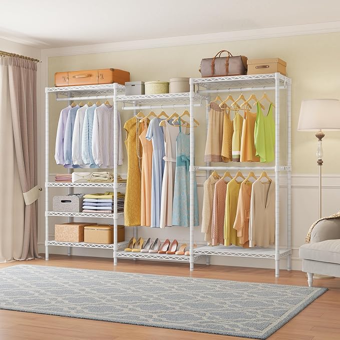 VIPEK V5 Plus Heavy Duty Clothes Rack, Large Modular Closet System, 4 x 29.1 in - Image 2