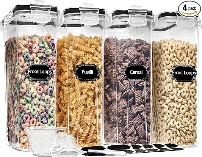 PRAKI Cereal Containers Storage Set by PRAKI