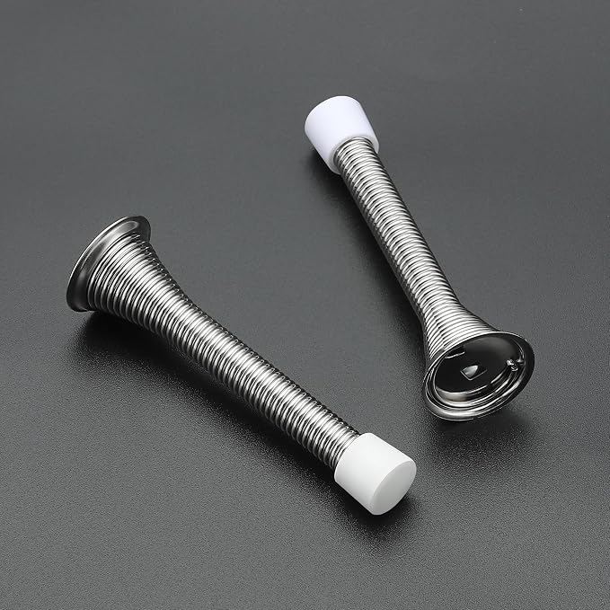 Ravinte Door Stoppers, 36 Pack Satin Nickel Spring Door Stops | Stoppers - Image 2