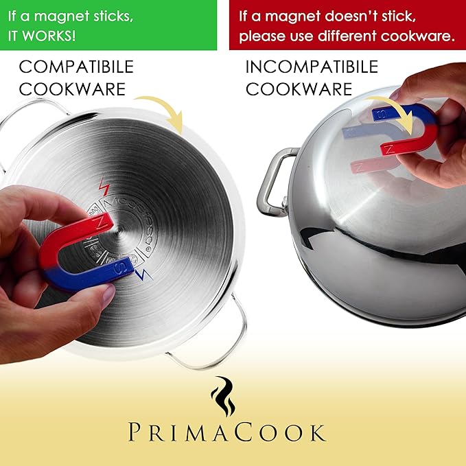 Hot Plate - Portable Induction Cooktop - Countertop Single Burner - Safe, Fast Heating for Gourmet Cooking - Sleek Design with Touch Controls - Energy Efficient Home Food Preparation (Black)