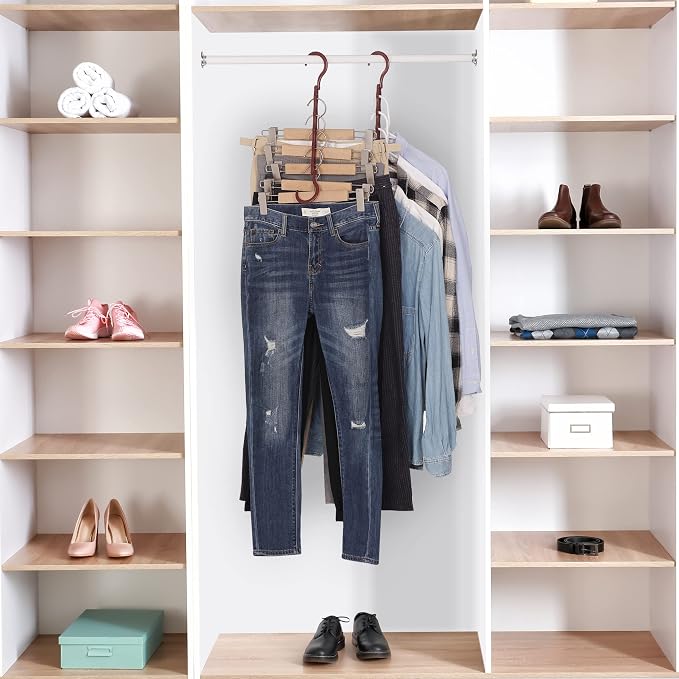 Mr. Pen- Space Saving Hangers, 360° Rotating Hooks | Magic Cascading Hanger - Image 9