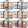 Moving Bags Extra Heavy Duty Oversized Clear Storage Bags by Fabtotes