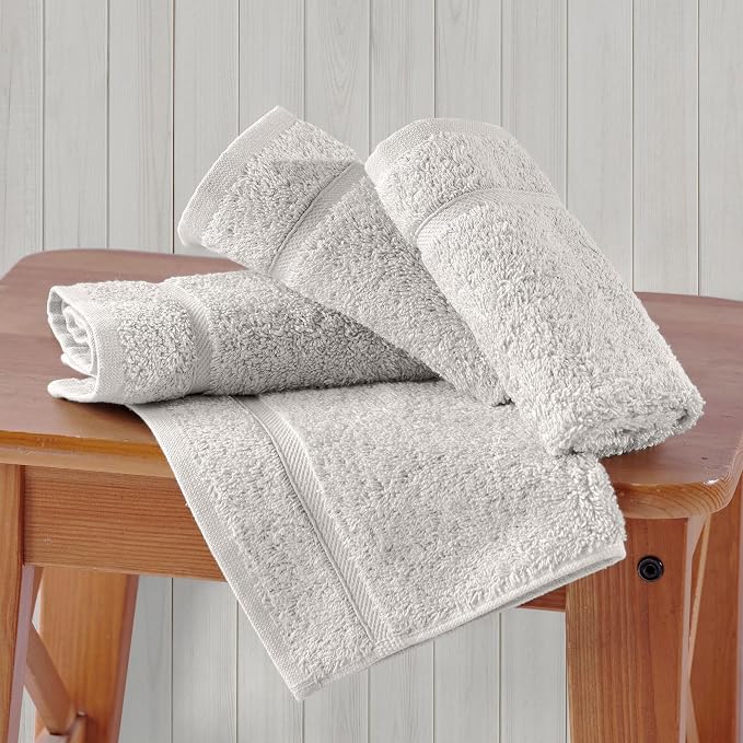 Hawmam Linen Luxury Cotton Washcloths 13x13 Inch - Image 5
