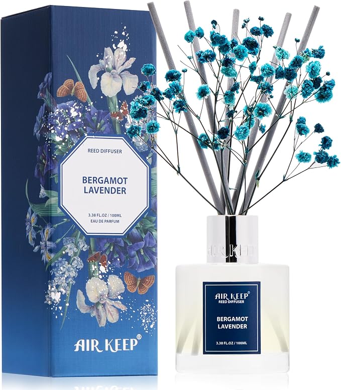 Reed Diffuser Set, 3.38 fl oz by Airkeep