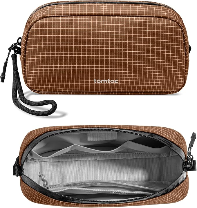 tomtoc Electronics Organizer Travel Case Performance, Cable Tech Pouch | Water by tomtoc