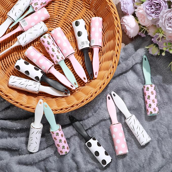 Hushee 60 Pcs Mini Lint Roller Bulk - Image 5