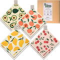 Eulnars Swedish Dishcloths for Kitchen, 8 Pack Reusable Paper Towels by Eulnars