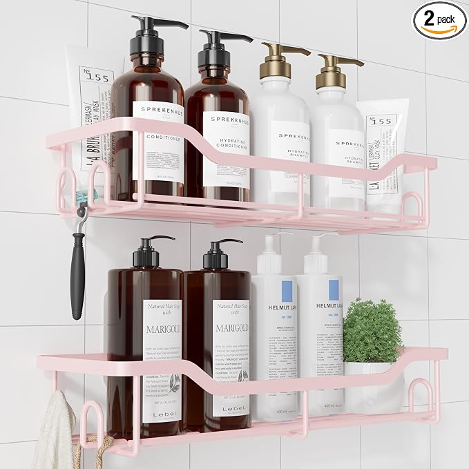 Kitsure Shower Caddy, Adhesive Shower Organizer by Kitsure