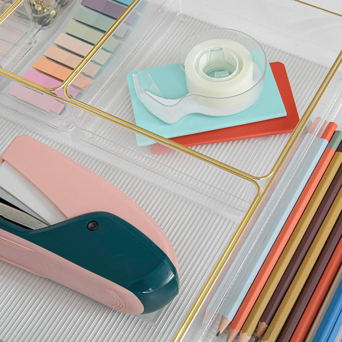 Martha Stewart Kerry Stackable Desk Drawer Organizers - Image 4