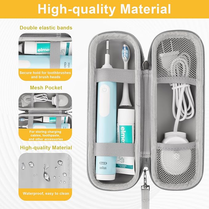 Toothbrush Travel Case for Oral B/Oral-B Pro 1000 1500 5000 7000 7500 9600 - Image 3