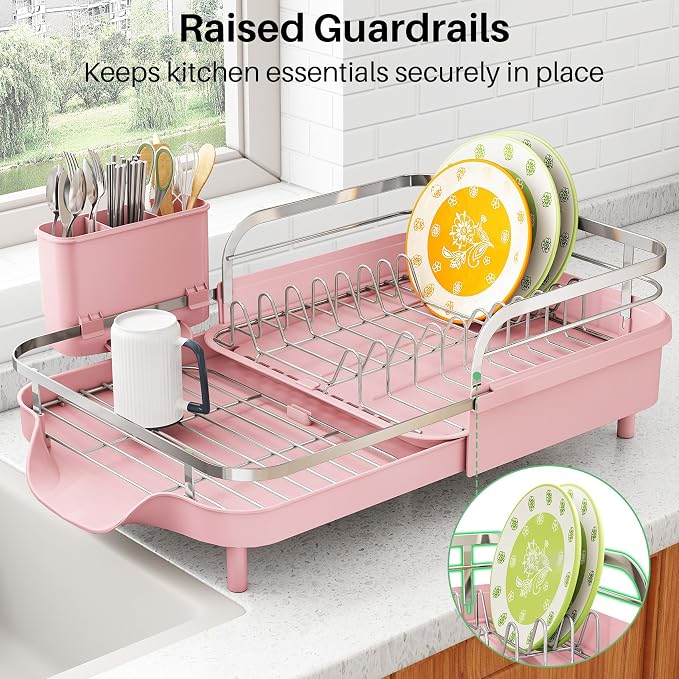 SAYZH Expandable Dish Drying Rack - Image 5