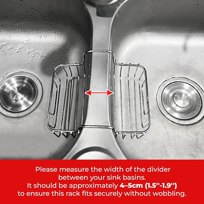 BuleVina Stainless Steel Sponge Holder - Image 2