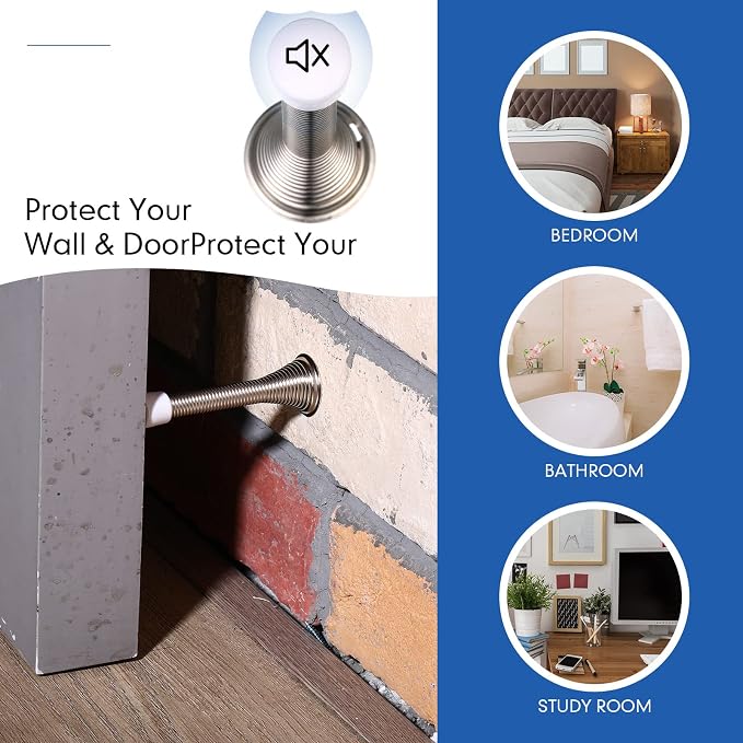 Newwiee 60 Pack Spring Door Stop - Image 4