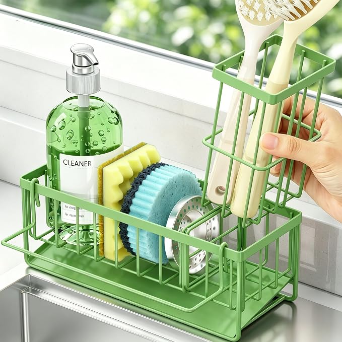 Sponge Holder for Kitchen Sink, Kitchen Sink Caddy, Kitchen Sink Sponge Holder - Image 7