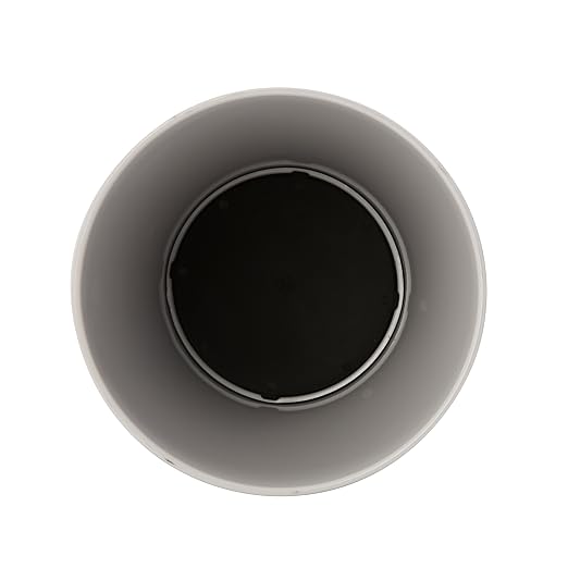 Bath Bliss 5 Liter Small Wastebasket | Round Open Top | Trash Can | Bathroom | - Image 3