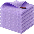 Homaxy 100% Cotton Terry Kitchen Dish Cloths, 6 Pack by Homaxy