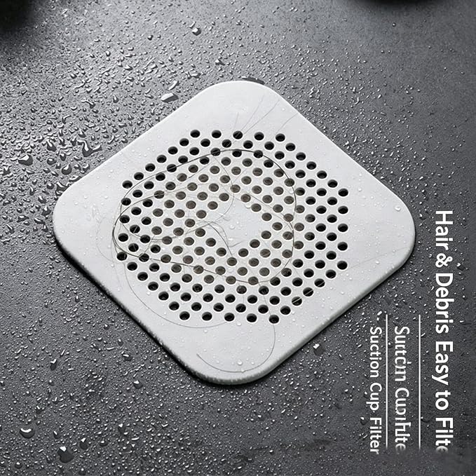 2 Pack Drain Stopper Hair Catcher, Sink Strainer - Image 2