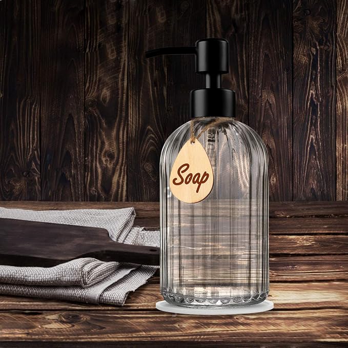 Soap Dispenser with Silicone Pad – Premium Quality – Dish soap Dispenser - Image 2