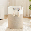 Artfeel Laundry Basket, Woven Cotton Rope Laundry Hamper, 100L by Artfeel