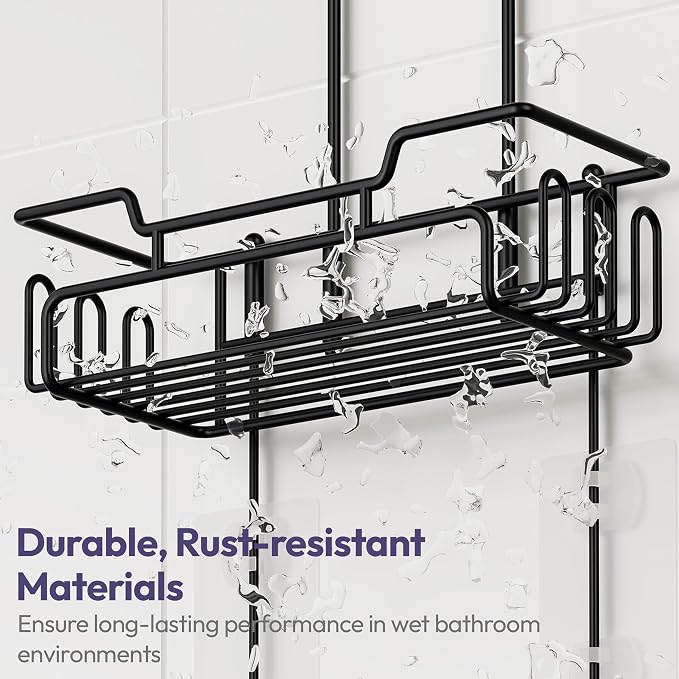 SWTYMIKI Bathroom Shower Caddy Hanging - Image 6