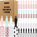 Hushee 40 Pcs Mini Lint Roller Bulk by Hushee