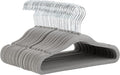 Amazon Basics Kids Space Saving Velvet Non-Slip Clothes Hangers by AmazonBasics