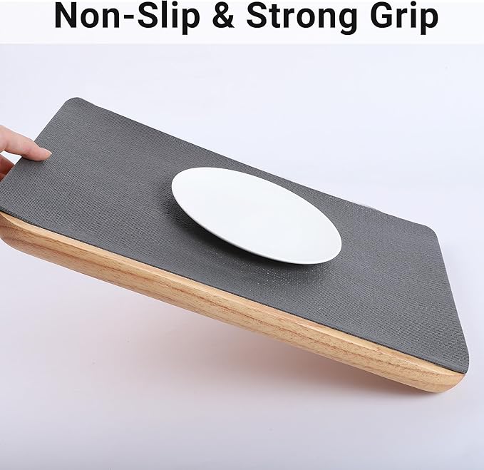 PABUSIOR Foam Shelf Liner for Under Sink: 3 MM Thick Non-Slip Large Kitchen Cabinet Liners - 22" x 82.7" Dark Grey Strong Grip Cushion Tool Box Drawer Mat