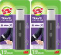 Scotch-Brite Retractable Lint Rollers 2-Pack, Portable Travel-Size Lint Removers by Unknown