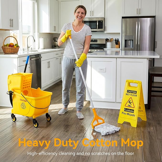 38 Qt Commercial Mop Bucket - Image 2