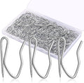 Sopito 200Pcs Curtain Hooks for Door Window Shower Curtain, Durable Metal by Sopito