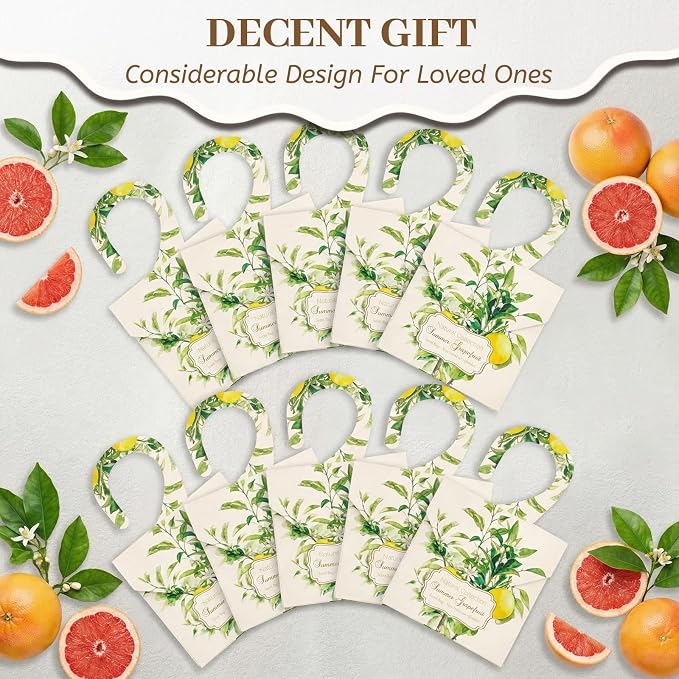 24 PCS Lavender Sachets for Drawers and Closets, Natural Closet Freshener - Image 5