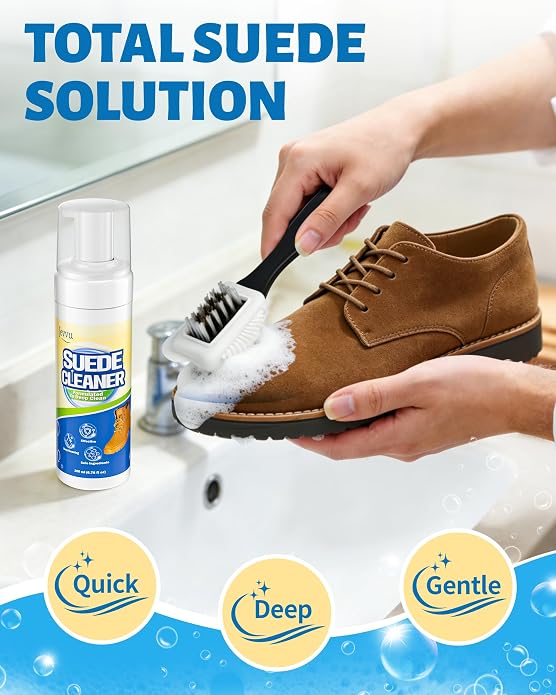 Jevvu Suede Shoe Cleaner, Suede Cleaning Kit - Image 7