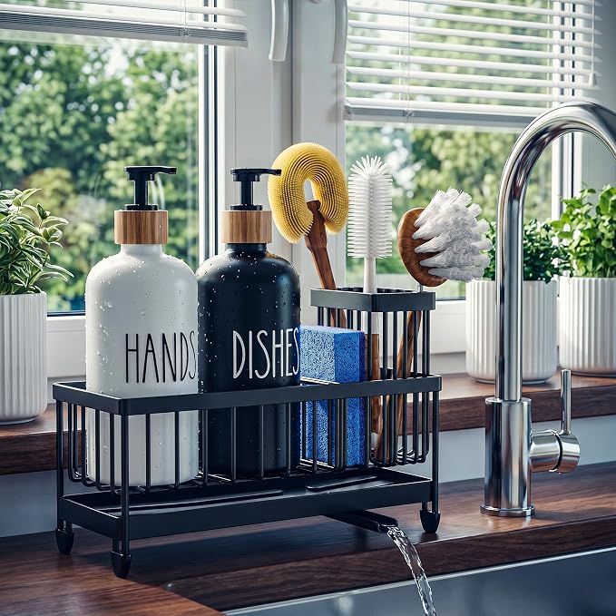 Cisily Kitchen Soap Dispenser Set - Image 4