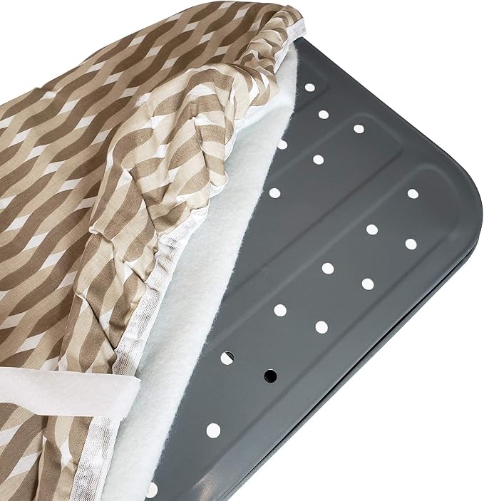 HOMZ 1915078 Premium Standard Width Ironing Board Cover and Pad, - Image 4