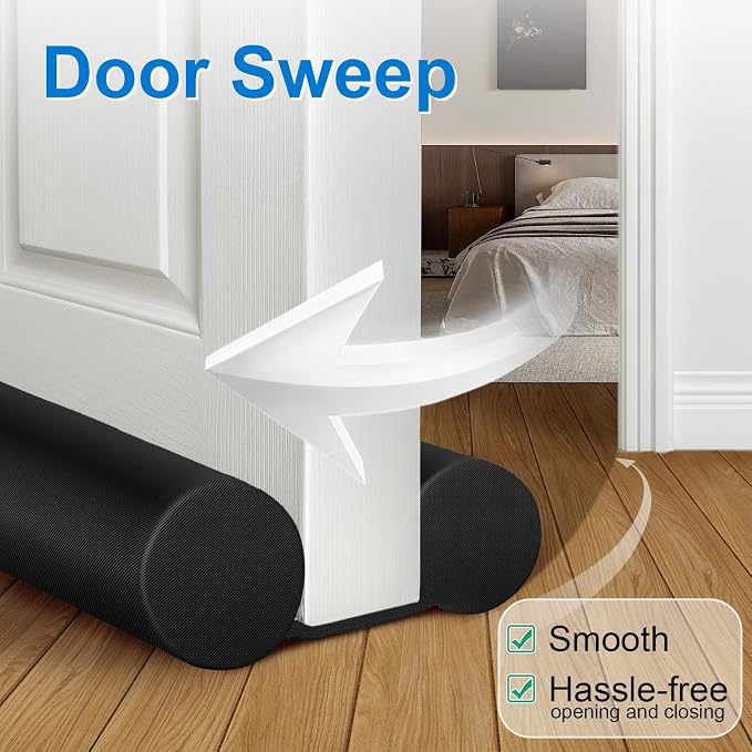 Door Draft Blocker 32 Inches Door Sweep - Image 5