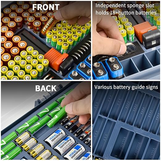 Battery Organizer Storage Case - Image 5