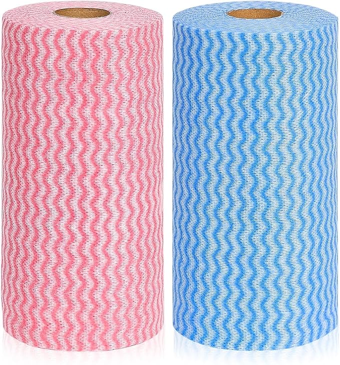 JEBBLAS Reusable Household & Kitchen Wipes, Disposable Cleaning Cloths by JEBBLAS
