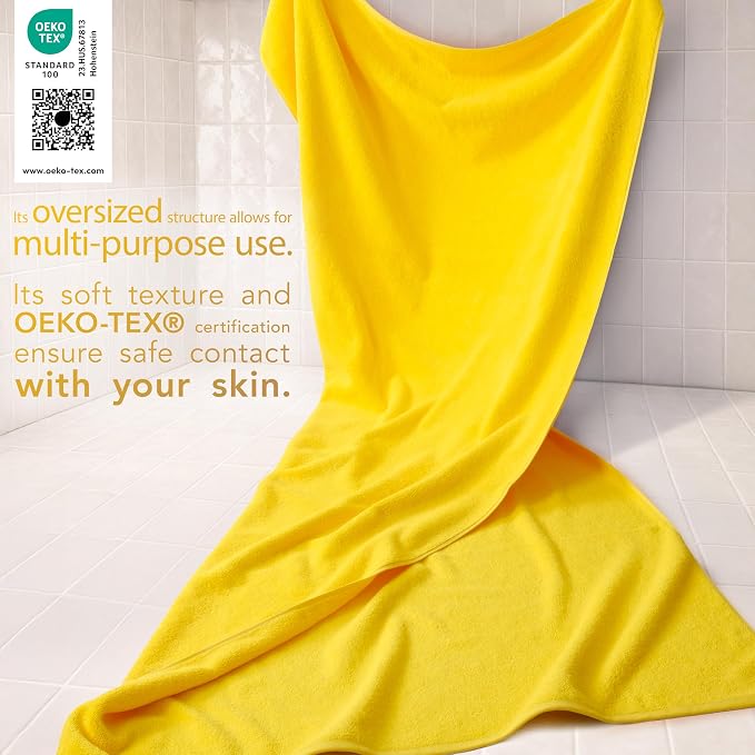 Cotton Paradise 100% Cotton Turkish Towel, Soft Absorbent Quick Dry, 40x80 - Image 3