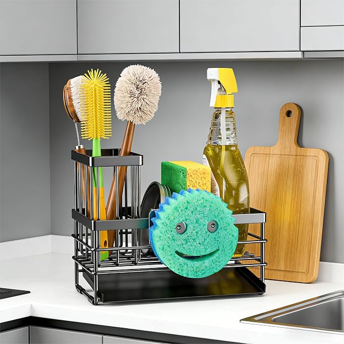 Cisily Sink Caddy Sponge Holder - Image 4