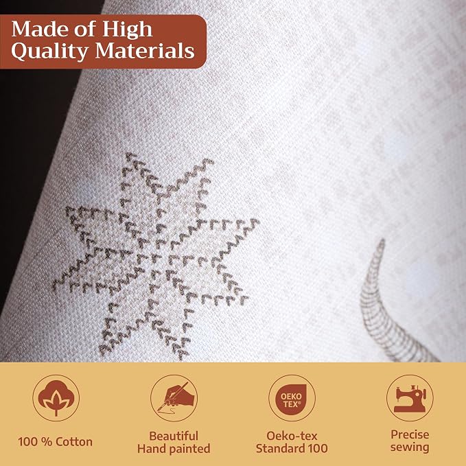 Maison d' Hermine Kitchen Towels Set of 3 Reusable 100% Cotton 27.50" x 20" - Image 3