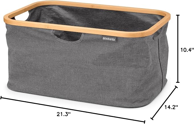 Brabantia - Foldable Laundry Basket 10.6 Gal - Water Resistant Hamper - Image 11