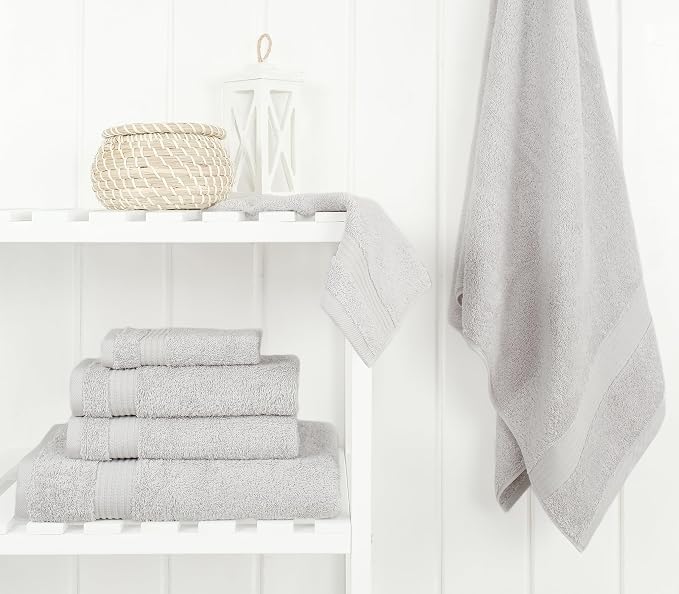 Cotton Paradise Towel Set of 6, 2 Bath Towels, 2 Hand Towels and 2 Washcloths - Image 3