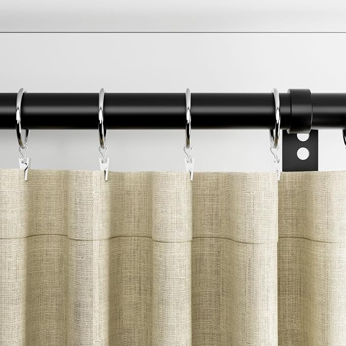 24 Pack Silver Metal Curtain Rings - Image 6