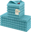 Homaxy Kitchen Towels and Dishcloths Set, Lake Blue by Homaxy