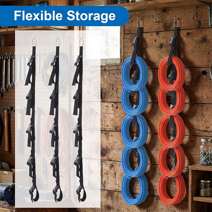 3 Pcs Extension Cord Organizer, Cord Storage Organizer Extension | Cords Hanger - Image 4