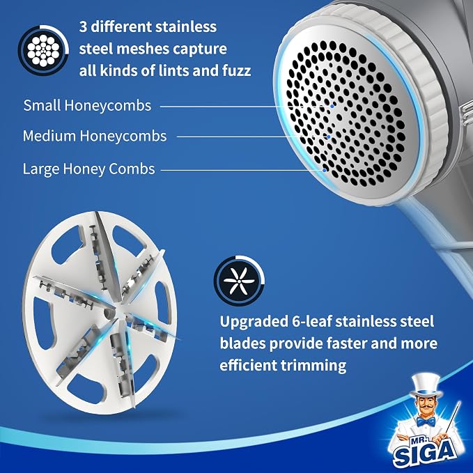 MR.SIGA Fabric Shaver and Lint Remover - Image 3
