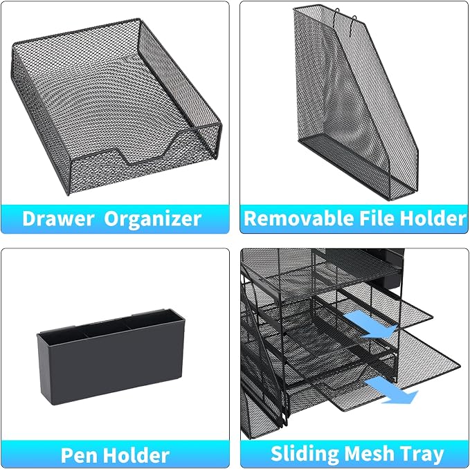 5-Tier Desk File Organizer - Image 3