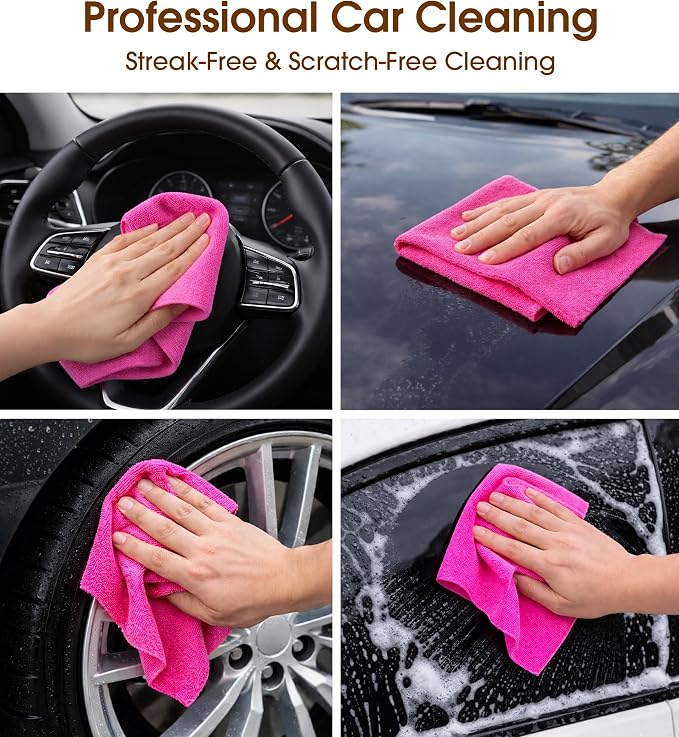 KitchLife Microfiber Cleaning Cloth Roll, 100 Pack - Image 6